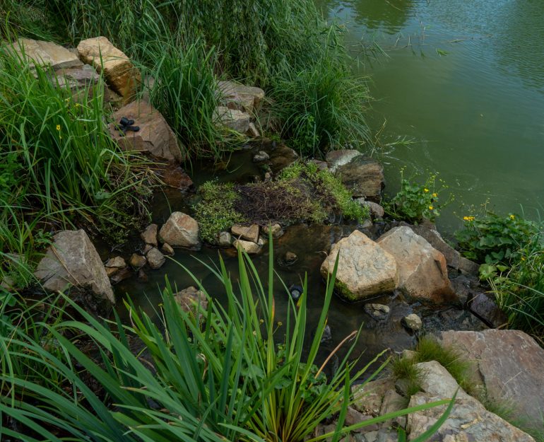 Natuurlijke waterval