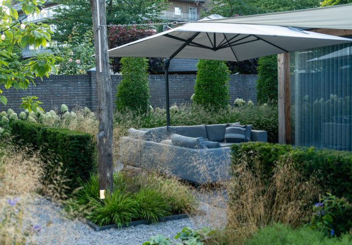 Moderne tuin