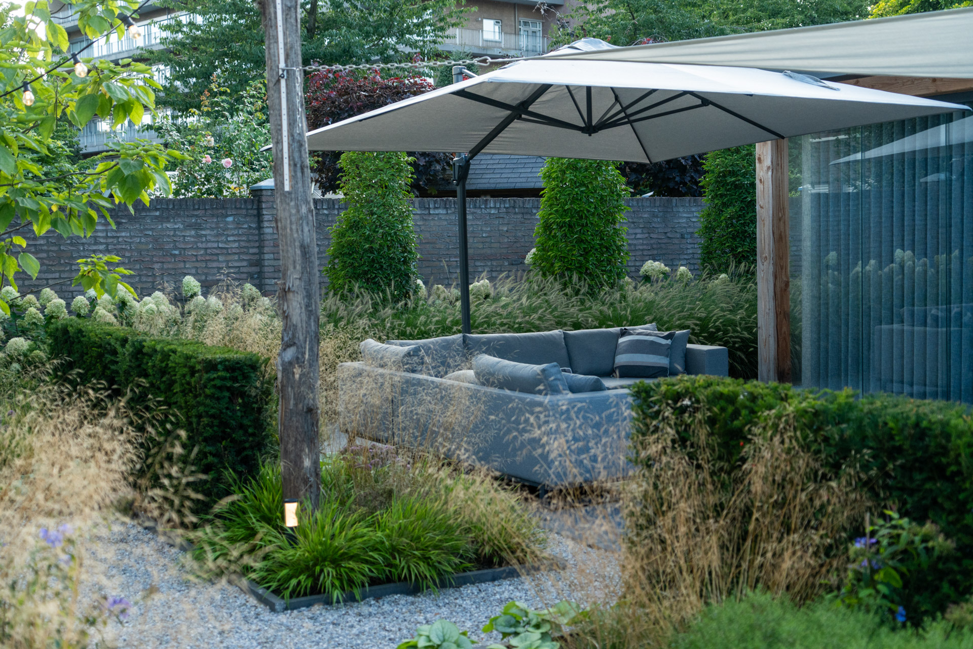 Moderne tuin