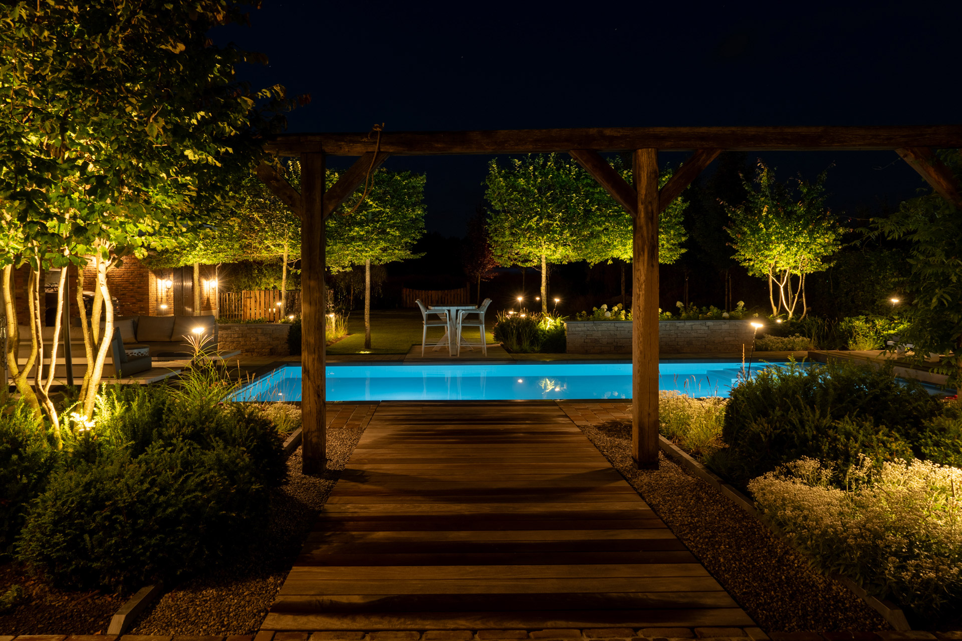 moderne tuin wellnesstuin
