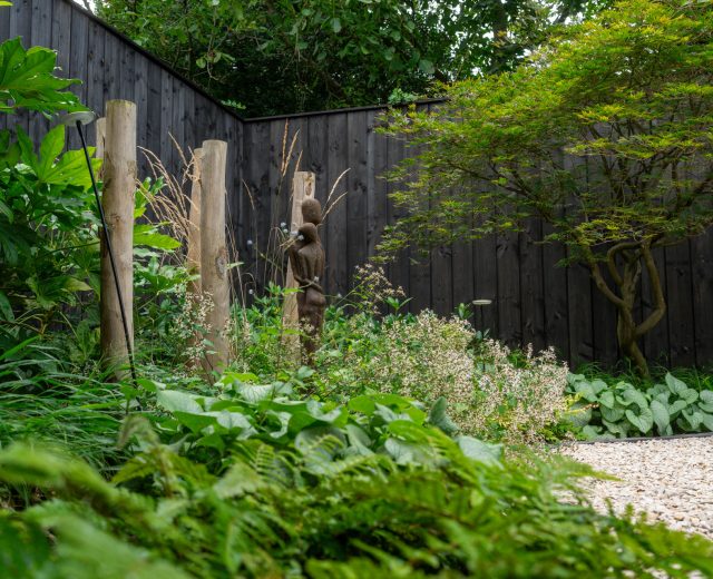 Beplantingsplan kleine tuin groenstructuren